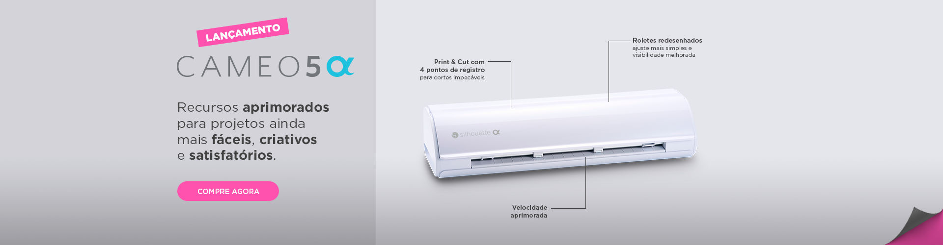 Compre Agora a Cameo 5 Alpha na Silhouette Brasil