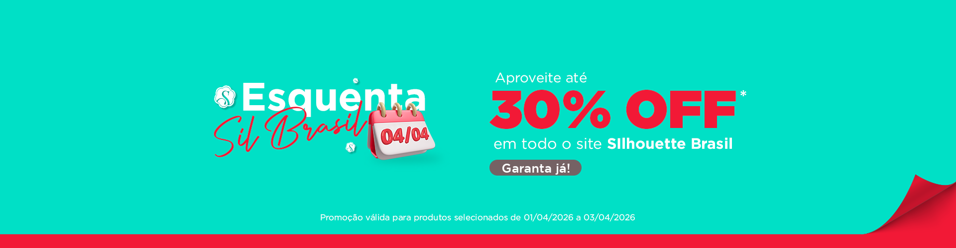 Até 30% OFF em todo o site Sil Brasil 