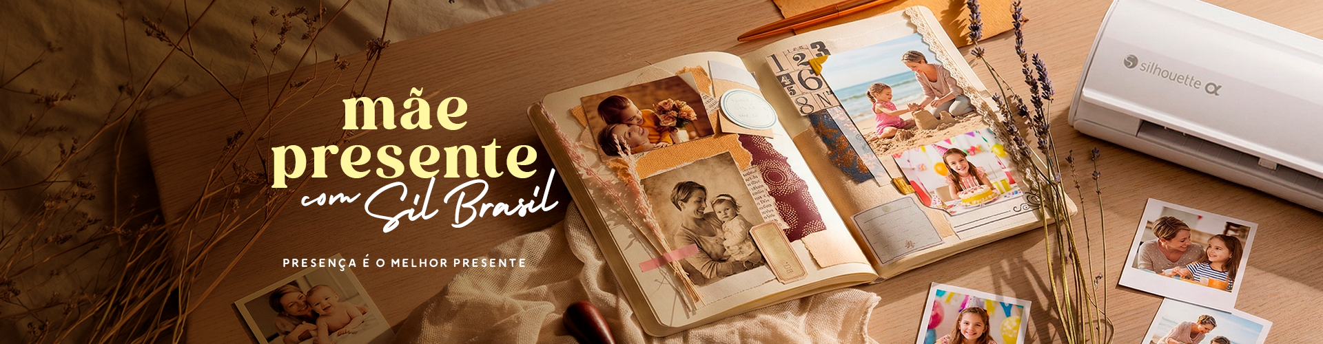 Mãe presente com a Sil Brasil 