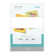 Papel Fotográfico Fosco Mimo - 180 g - A4 - 20 Unids