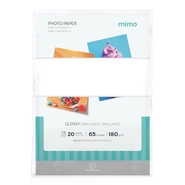Papel Fotográfico Brilho Mimo - 180 g - A4 - 20 Unids