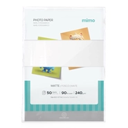 Papel Fotográfico Fosco Mimo - 240 g - A4 - 50 Unids