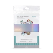 Vinil Adesivo Imprimível Iridescente Resistente a Água - Mimo -  A4 - 10 fls