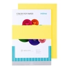 Papel Color Pop Amarelo Canarinho Mimo - A4 - 180 g - 25 fls