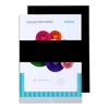 Papel Color Pop Preto Absoluto Mimo - A4 - 180 g - 25 fls