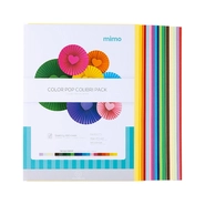 Papel Color Pop - Kit Colibri - Mimo - A4 - 180 g - 100 fls