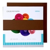 Papel Colorido Color Pop Marrom Café Mimo - 30,5 x 30,5 cm - 180 g - 25 fls
