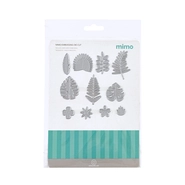 Faca de Corte Mimo Embossing - Flores Tropicais e Folhagens - 11 Pç