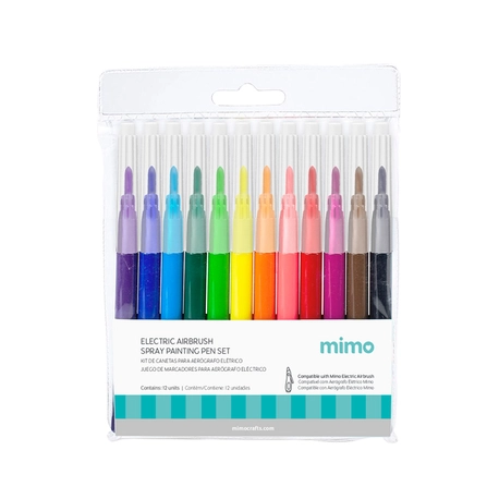 Kit de Canetas para Aerógrafo Elétrico USB Mimo