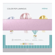 Papel Color Pop Luminous Roxo Mimo - 30,5 x 30,5 cm - 250 g - 20 Fls