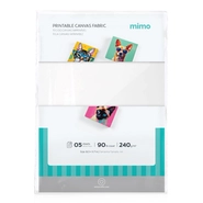 Tecido Canvas Imprimível - Mimo - A4 - 240 g - 5 Fls