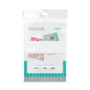 Papel Fotográfico Semibrilho Textura Linho - Mimo - 200 g - A4 - 10 Fls