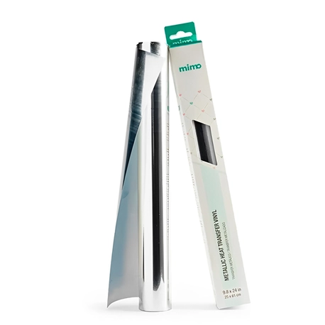 Transfer Metálico - Prata - Mimo - 25 x 61 cm - 1 Unid