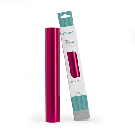 Adesivo Vinil Luminous Fosco -  Rosa Fúcsia - Mimo - 30,5 cm x 1,22 m - 1 Unid