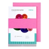 Papel Color Pop Rosa Pink Fluorescente Mimo - A4 - 180 g - 25 fls