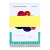Papel Color Pop Amarelo Fluorescente Mimo - A4 - 180 g - 25 fls