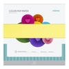 Papel Color Pop Amarelo Fluorescente Mimo - 30,5 x 30,5 cm - 180 g - 25 fls