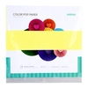 Papel Color Pop Amarelo Fluorescente Mimo - 30,5 x 30,5 cm - 180 g - 25 fls