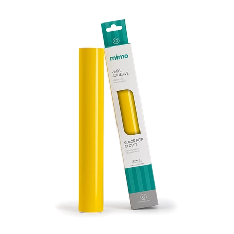 Adesivo Vinil Color Pop Brilho - Amarelo Canarinho - Mimo - 30,5 cm x 1,22 m - 1 Unid