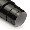 Adesivo Vinil Perolizado Brilho - Preto Absoluto - Mimo - 30,5 cm x 1,22 m - 1 Unid