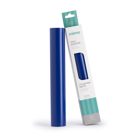 Adesivo Vinil Color Pop Fosco - Azul Marinho - Mimo - 30,5 cm x 1,22 m - 1 Unid
