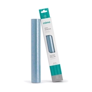 Adesivo Vinil Glitter Estelar - Azul Claro - Mimo - 30,5 cm x 1,22 m