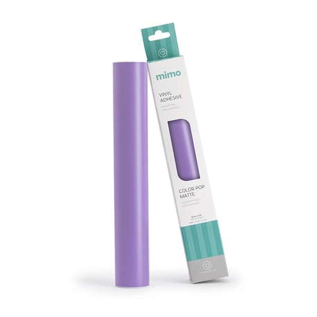 Adesivo Vinil Color Pop Fosco - Lilás - Mimo - 30,5 cm x 1,22 m - 1 Unid