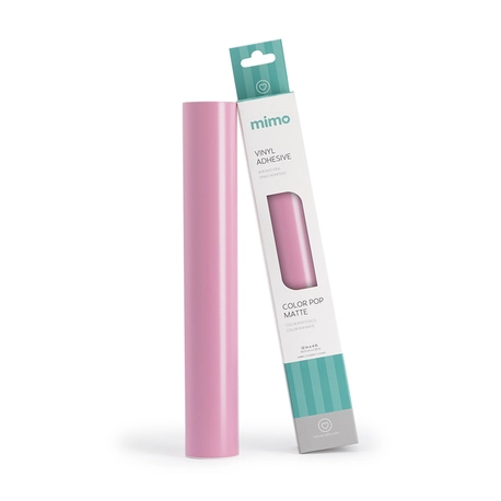 Adesivo Vinil Color Pop Fosco - Rosa Chiclete - Mimo - 30,5 cm x 1,22 m - 1 Unid