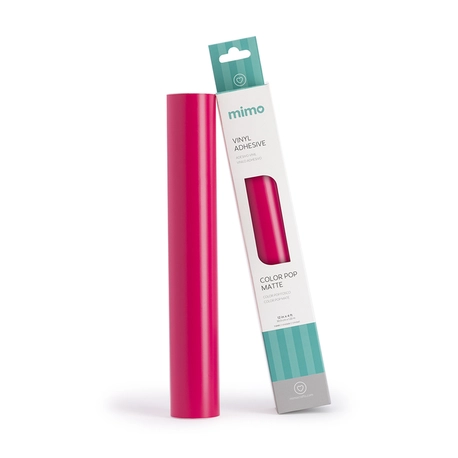 Adesivo Vinil Color Pop Fosco - Rosa Fúcsia - Mimo - 30,5 cm x 1,22 m - 1 Unid