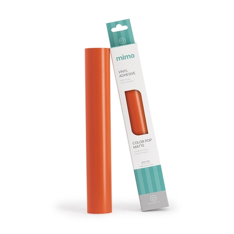 Adesivo Vinil Color Pop Fosco - Vermelho Tomate - Mimo - 30,5 cm x 1,22 m - 1 Unid
