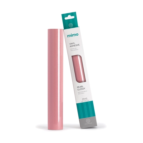 Adesivo Vinil Perolizado Brilho - Rosa Chiclete - Mimo - 30,5 cm x 1,22 m - 1 Unid
