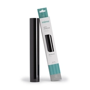 Adesivo Vinil Metálico - Preto - Mimo - 30,5 cm x 1,22 m - 1 Unid