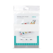 Vinil Adesivo Imprimível Transparente - Mimo - A4 10 fls