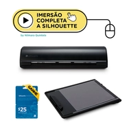 Kit Silhouette Cameo 5 Preta Fosca Precisão Pro