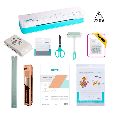 KIT Laminação Criativa & Papelaria Premium 220V