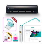 Kit Black Silhouette Cameo 5 Alpha Preto Fosco Encadernação Profissional