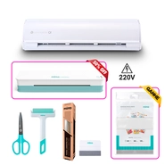 Kit Black Silhouette Cameo 5 Alpha Branca Laminação PRO 220V