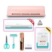 Kit Black Silhouette Cameo 5 Alpha Rosa Fosco Laminação PRO 220V