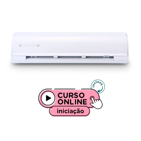 Silhouette Cameo 5 Alpha Branca + Curso Online Inicial