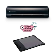 Kit Silhouette Cameo 5 Alpha Preta Essencial: Corte com Precisão