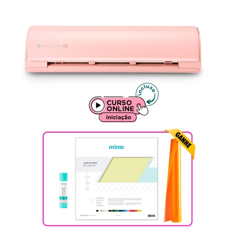 Kit Cameo 5 Alpha Rosa Personalizados + BRINDE