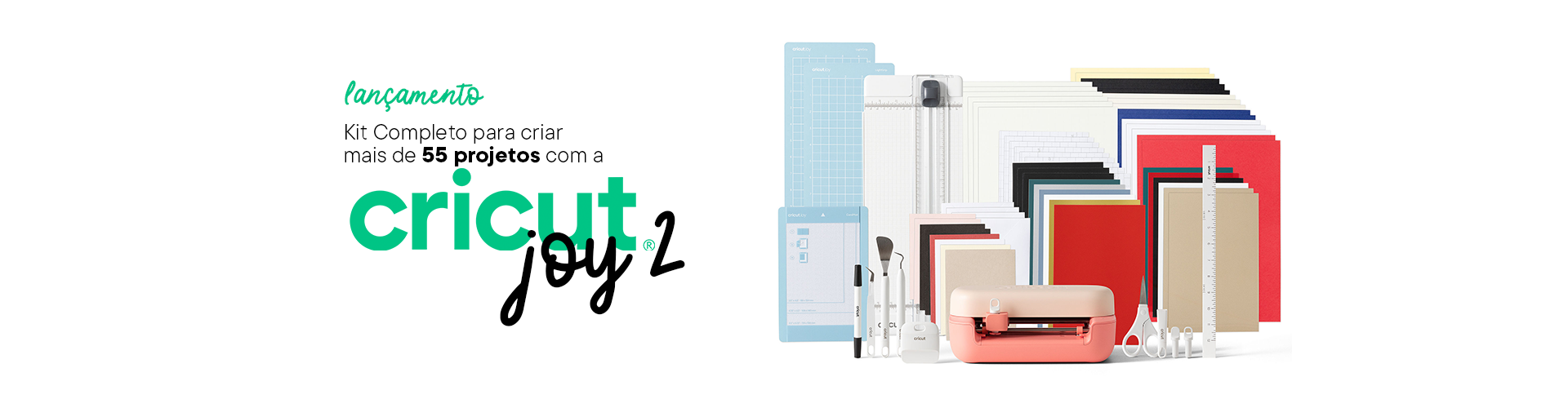 Lançamento Cricut Joy 2 e Essencial Blue
