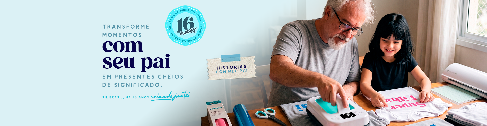 Histórias com meu Pai na Silhouette Brasil
