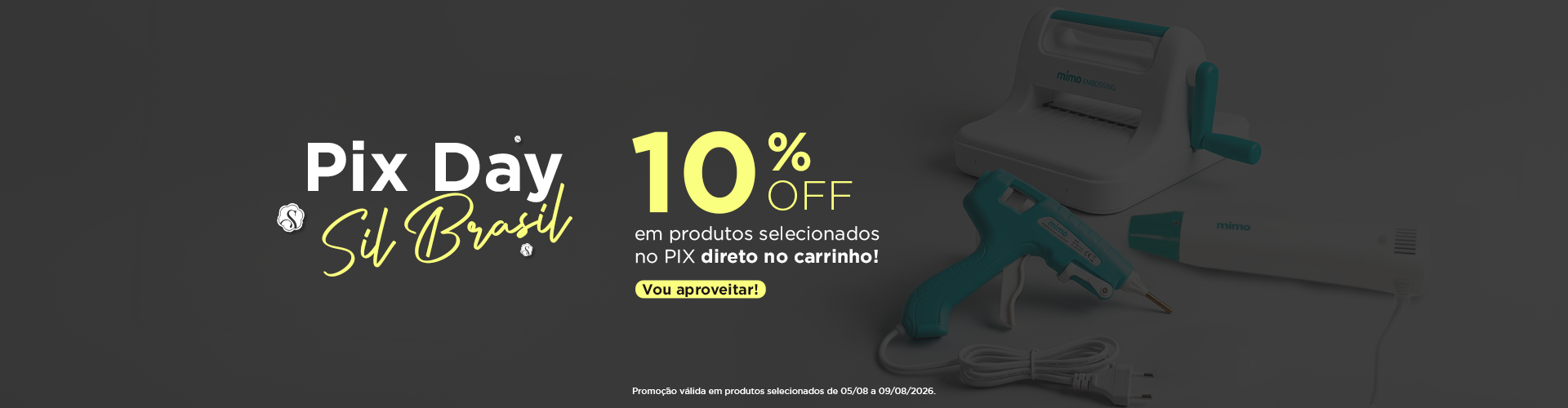 Aproveite o Pix Day Sil Brasil: 10% OFF no pix
