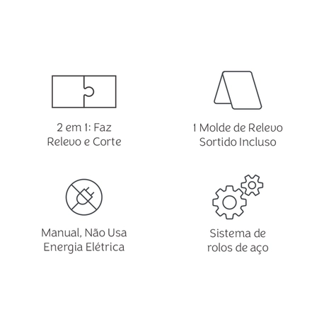 Mimo Embossing - Máquina de Corte e Relevo