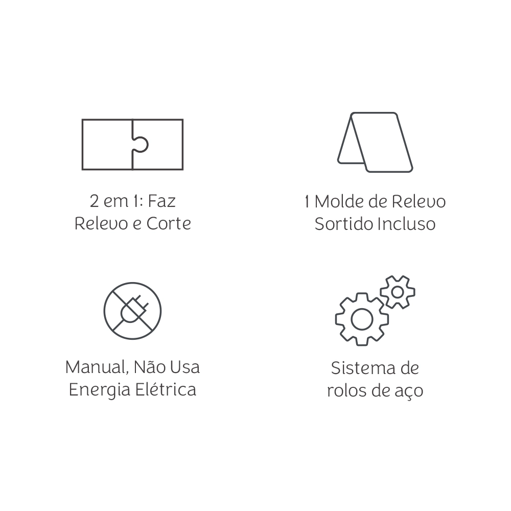 Mimo Embossing - Máquina de Corte e Relevo