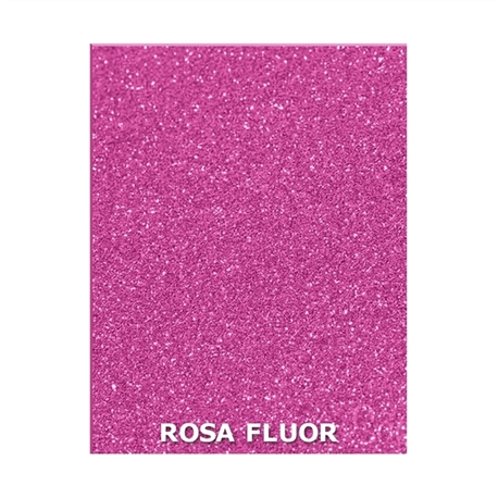 Eva Glitter 30x40 Rosa Fluor 2 Folhas Eva Glitter Rosa Mimo 30 X 40 Cm 2 Folhas Mimo