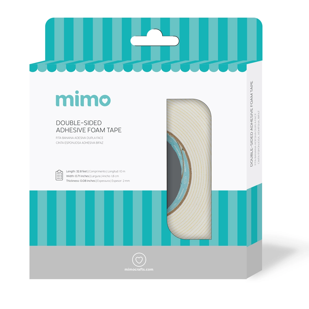 Fita Banana Dupla Face Mimo - 10 Metros