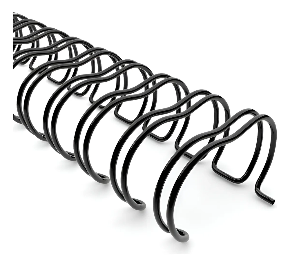 Wire-o Preto 1 in  para Encadernadora The Cinch We R - 2 Unids