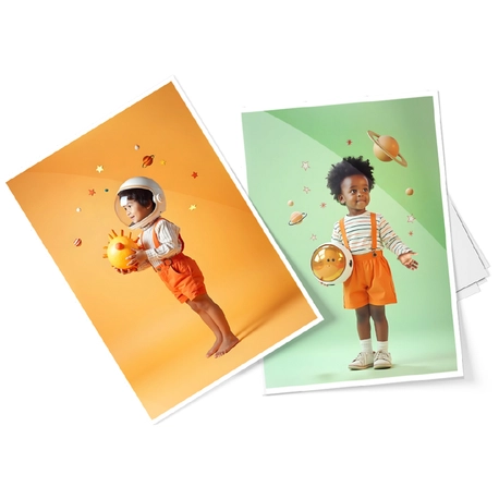 Papel Fotográfico Profissional Ultra - Semi Brilho Mimo - 200 g - A4 - 10 Unids